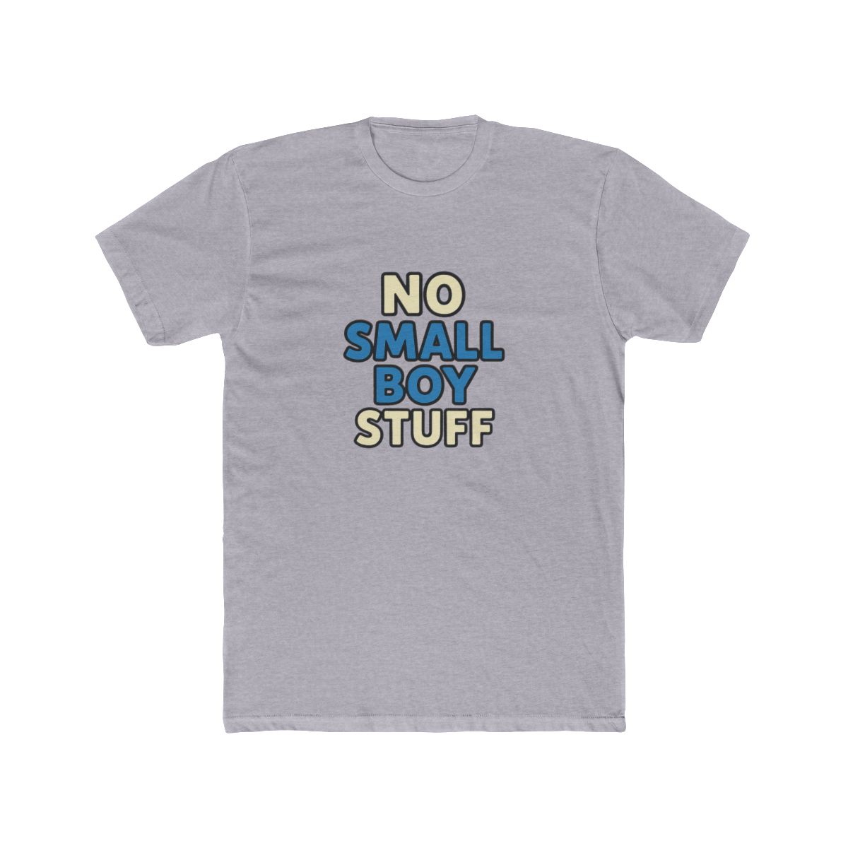 No Small Boy Stuff Minimalist T-Shirt - alternate angle 4, merchandise