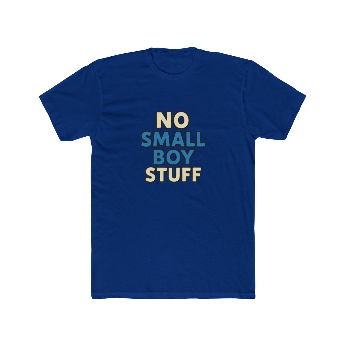 No Small Boy Stuff Minimalist T-Shirt - alternate angle 5, merchandise