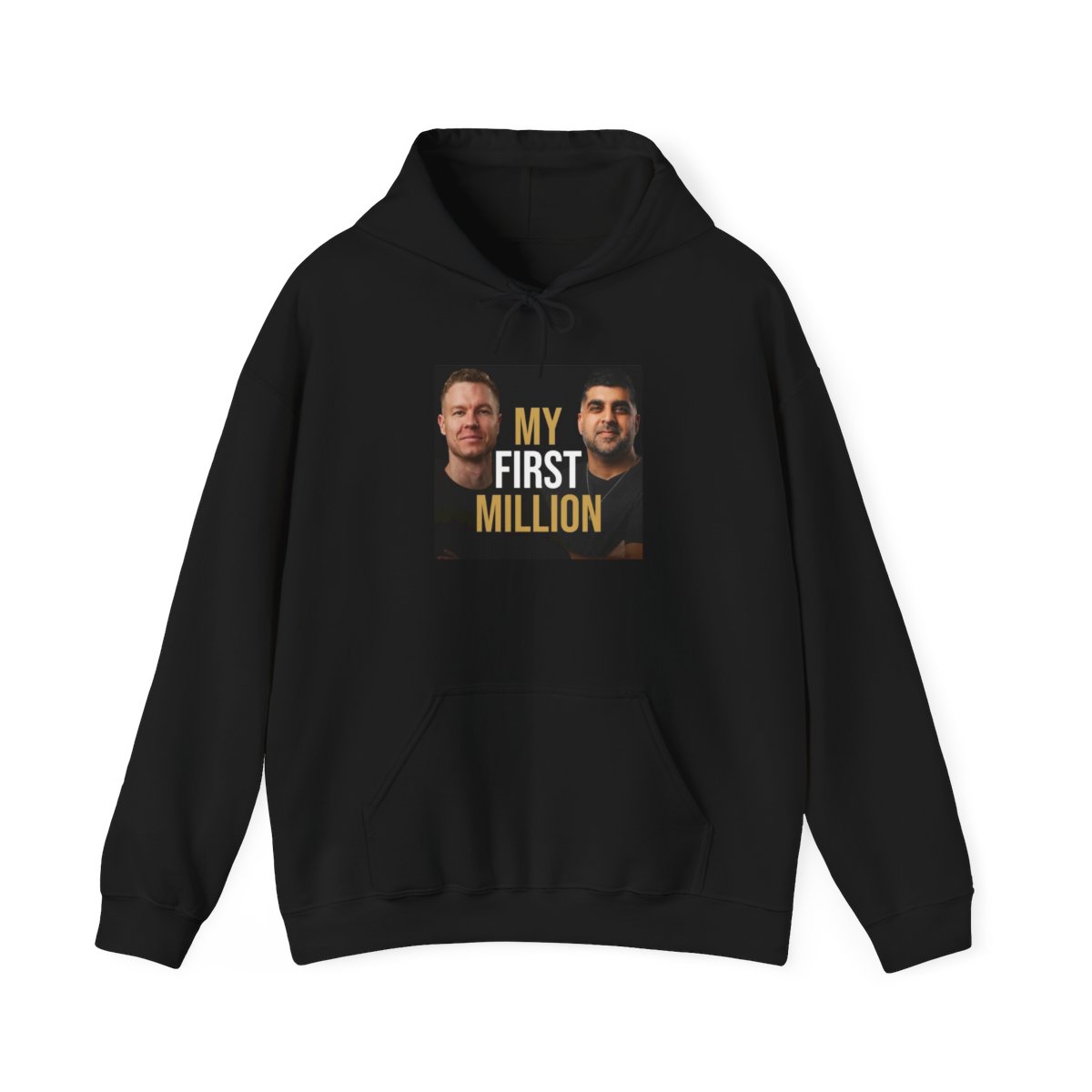 My First Million hoodie | Podcast Portraits Square Logo | My First Million Podcast