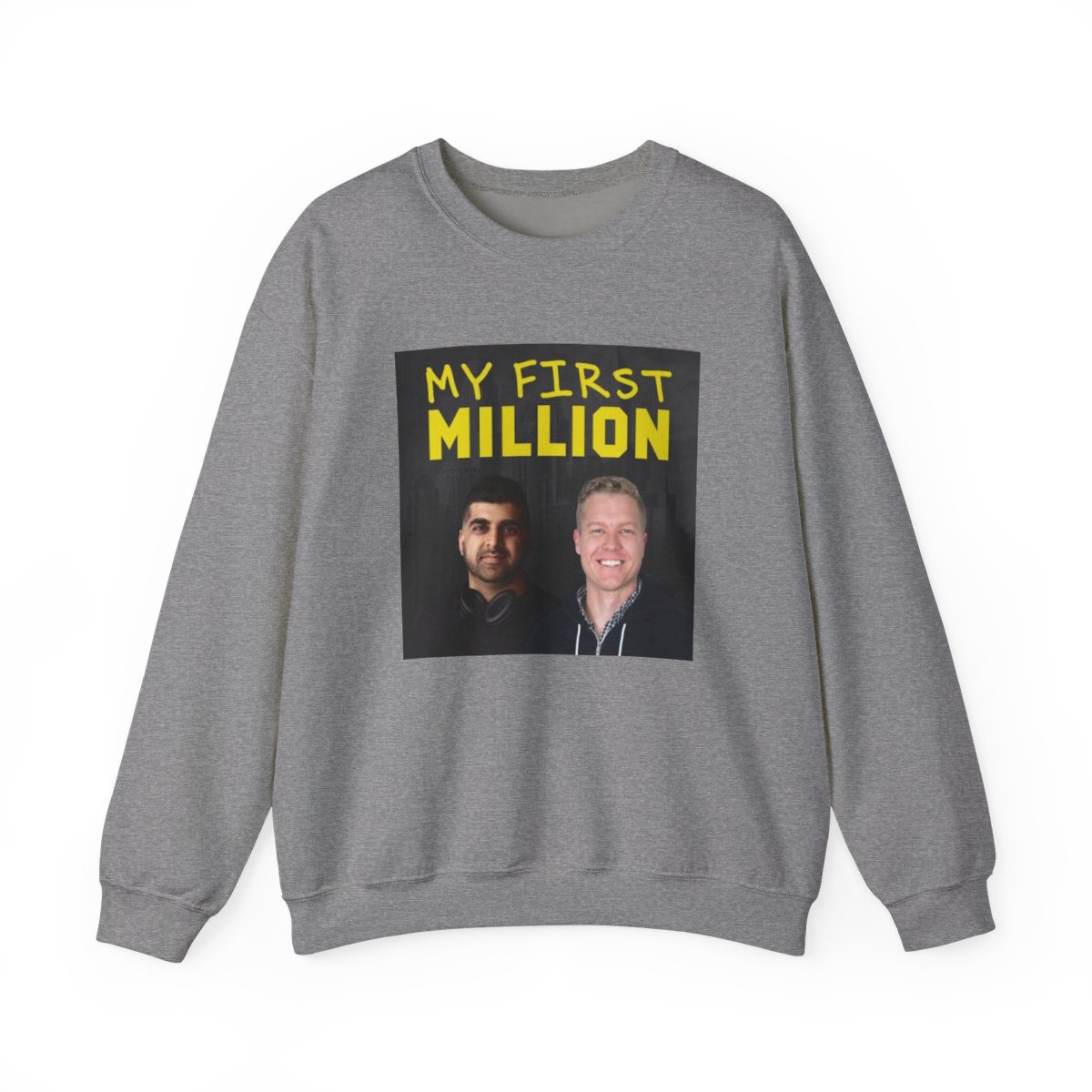 My First Million MFM Crewneck - alternate angle 3, merchandise