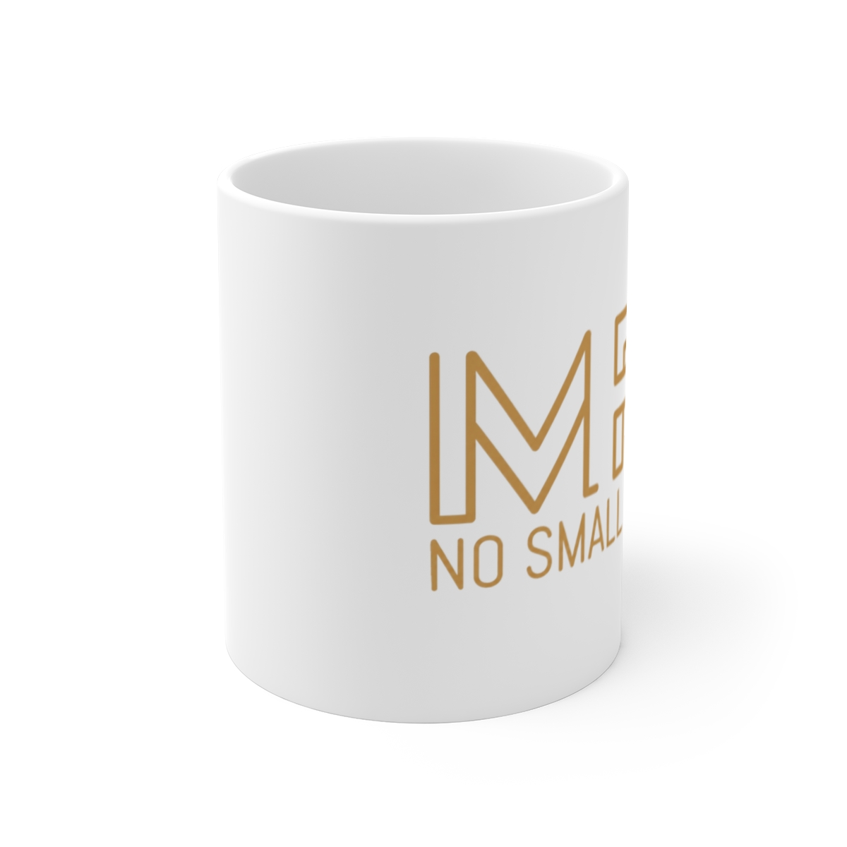 My First Million MFM White Mug - alternate angle 1, merchandise